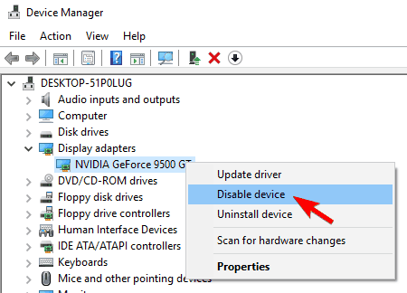 Windows 10 second monitor goes to sleep