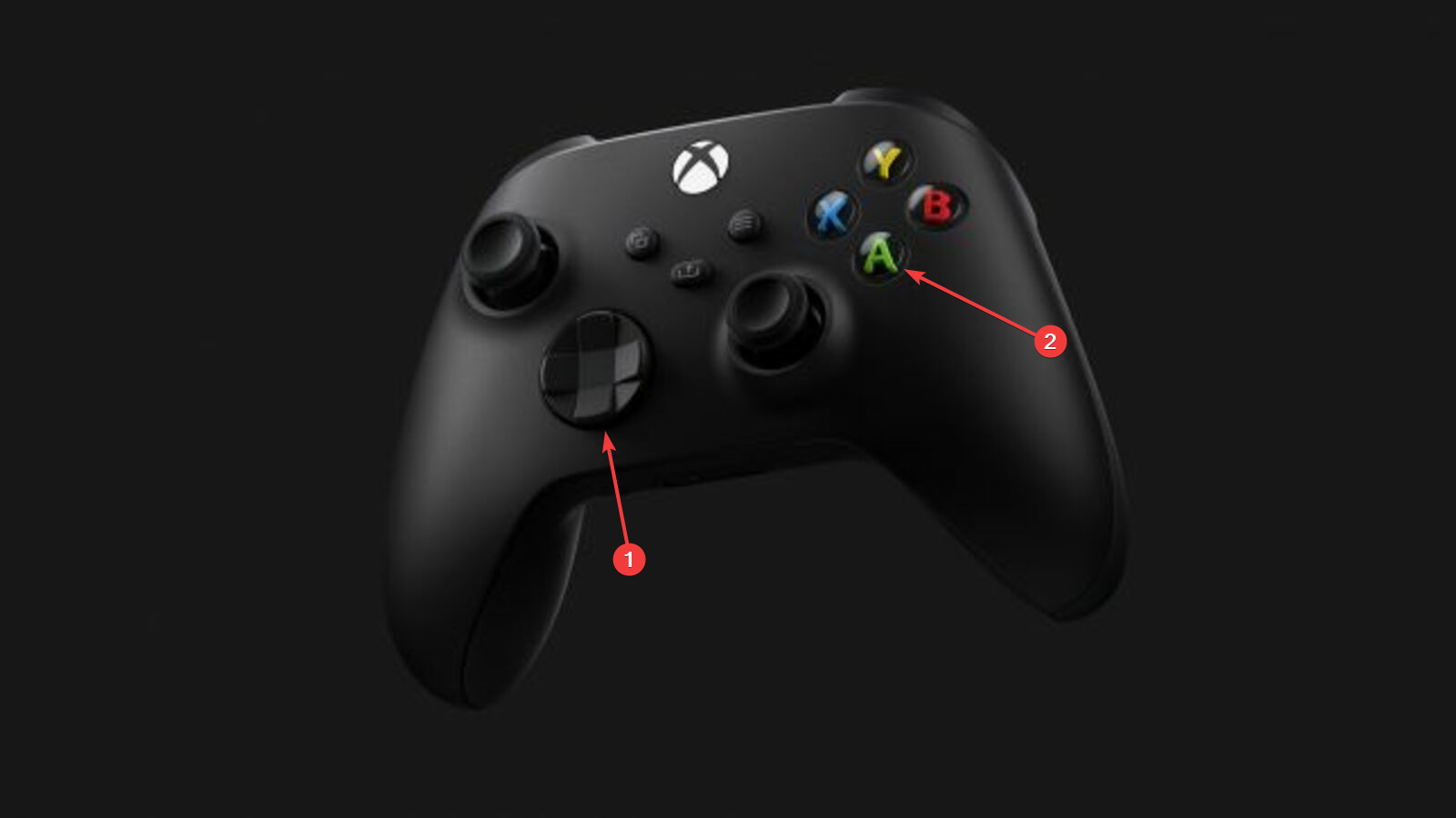 D pad and A
